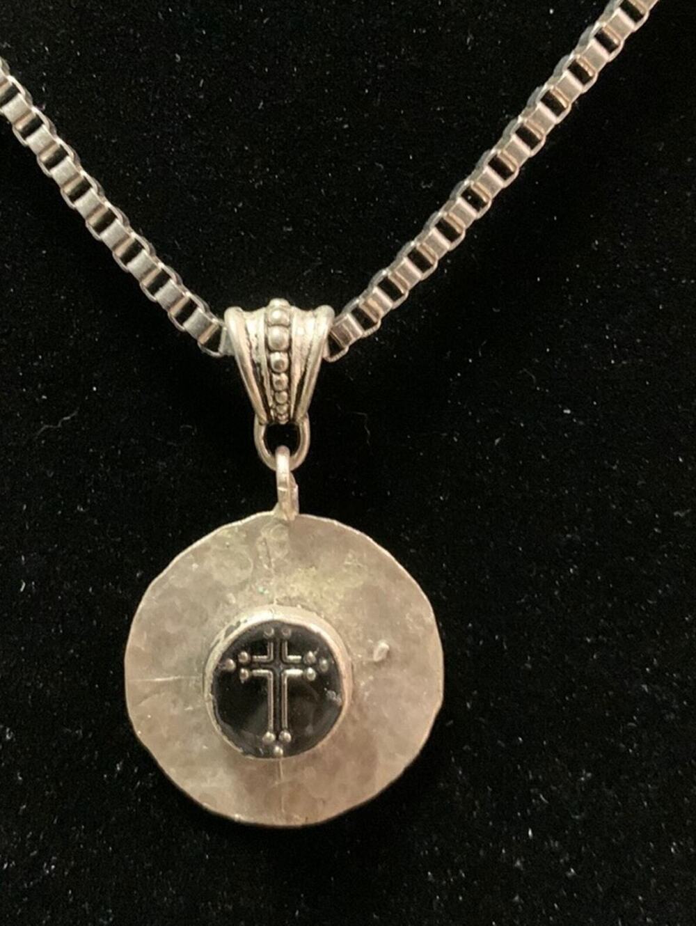 Handmade Cross Necklace NEW Emo Goth Whimsygoth Religious